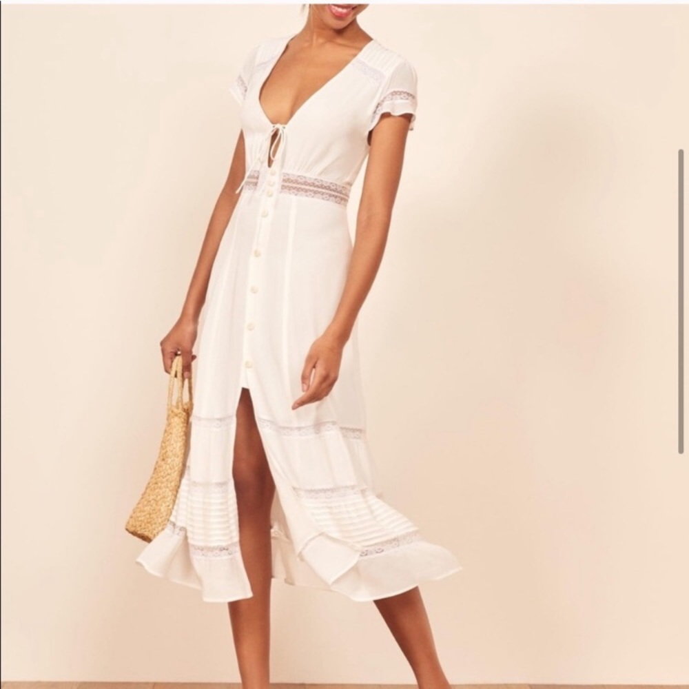 New RARE Reformation garland dress!